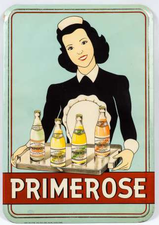 PRIMEROSE Sodas : Rare Glassoïd illustré d'une 