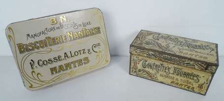 BISCUITERIE NANTAISE et DUCASSE & GUIBAL : 2 