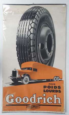 GOODRICH pour Poids Lourds : Affiche lithographiée