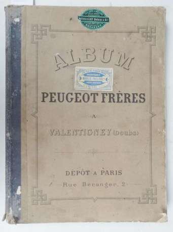 PEUGEOT FRERES Album /à Valentigney (Doubs) -Dépôt