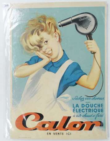 CALOR La Douche électrique / Panonceau 