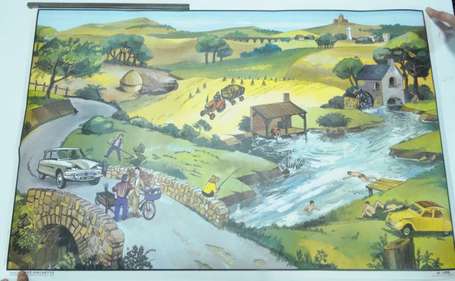 TABLEAUX SCOLAIRES : Coédition Ogé-Hachette, 
