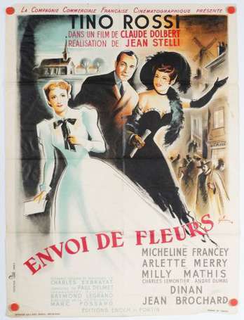 CINEMA : Envoi de Fleurs : Affiche du film de 