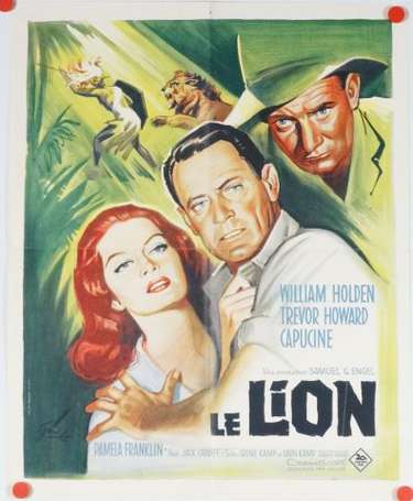 CINEMA : Le Lion : Affiche du film réalisé par 