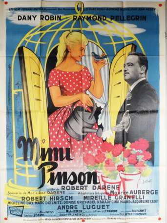 CINEMA : Mimi Pinson (1958) : Affiche 