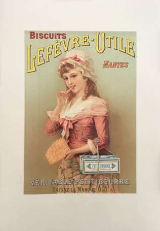 LU / Lefèvre-Utile : Planche lithographiée 