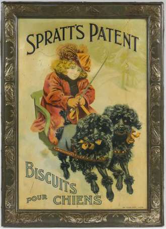 SPRATT'S PATENT Biscuits pour Chiens : Rare grande