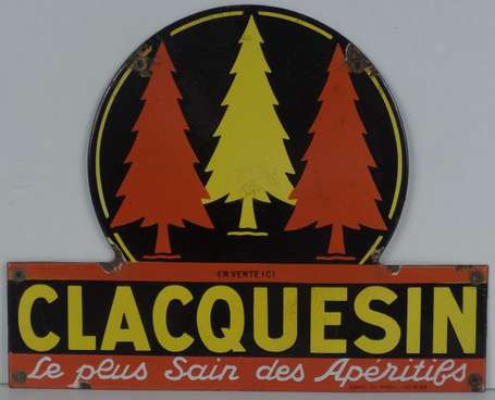 CLACQUESIN Le Plus Sain des Apéritifs : Plaque 