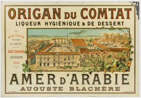 ORIGAN DU COMTAT Liqueur Hygiènique de Dessert 