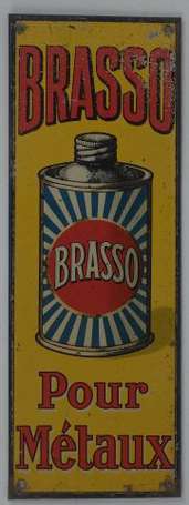 BRASSO Pour Métaux : Plaque de propreté en tôle 