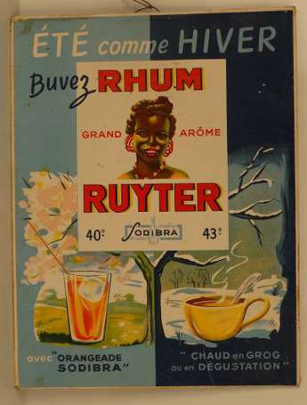 RHUM RUYTER / Distillerie Sodibra à Aurillac : 