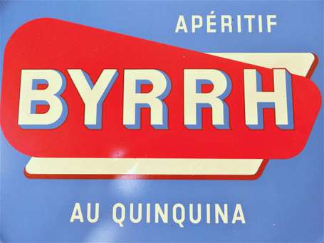 BYRRH Apéritif au Quinquina : Plateau en tôle, 