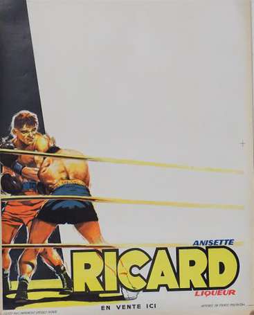 RICARD Anisette : 2 Affiche passe-partout 