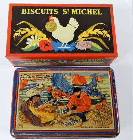 BISCUITS SAINT-MICHEL  /Ets F & G Grellier à 