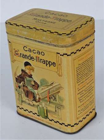 CHOCOLAT GRANDE TRAPPE : Boîte en tôle 