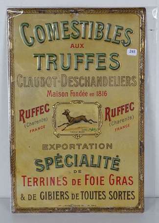 COMESTIBLES AUX TRUFFES Claudot-Deschandeliers à 