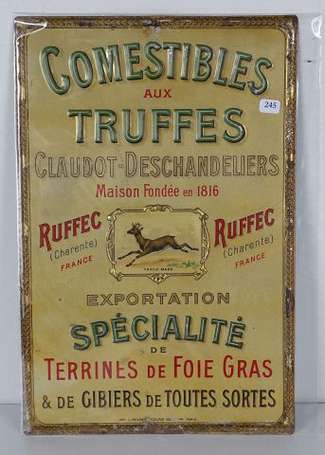 COMESTIBLES AUX TRUFFES Claudot-Deschandeliers à 