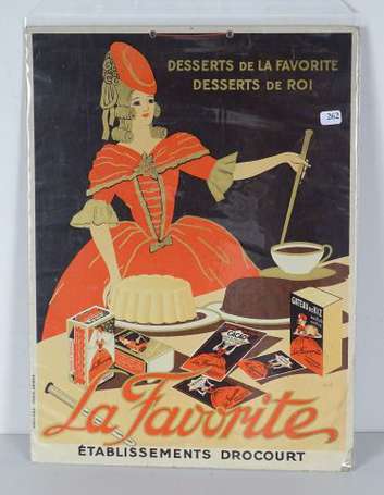 LA FAVORITE Dessert du Roi /Ets Drocourt :  