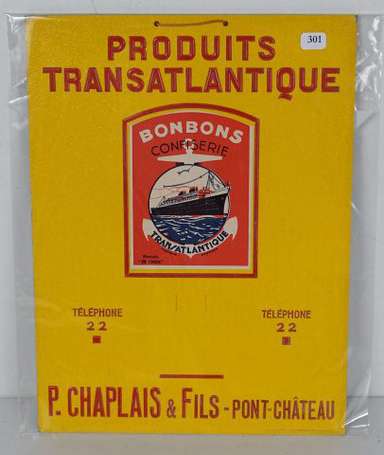 PRODUITS TRANSATLANTIQUE / P.Chaplais & Fils à 