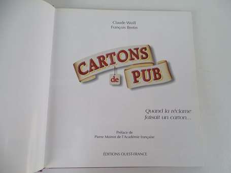 CARTONS DE PUB : Par Claude Weill et François 