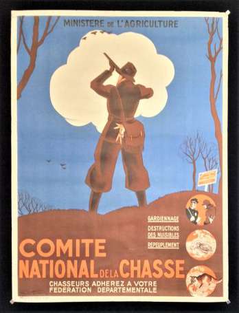 CHASSE /Comité National de la Chasse : Affiche 