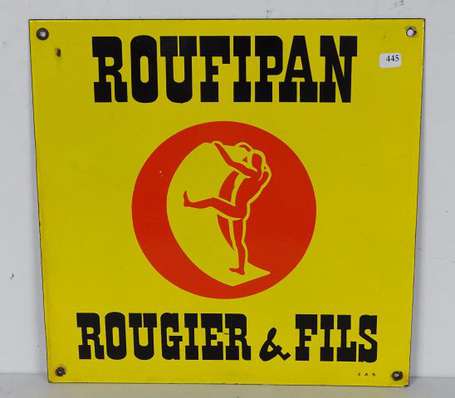 ROUFIPAN /Rougier & Fils : Plaque émaillée, E.A.S.