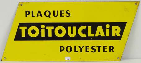 TOITOUCLAIR Plaques Polyester : Plaque émaillée en