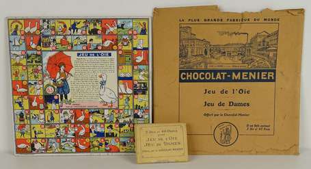 CHOCOLAT MENIER : Jeu de l'Oie, illustré de la 