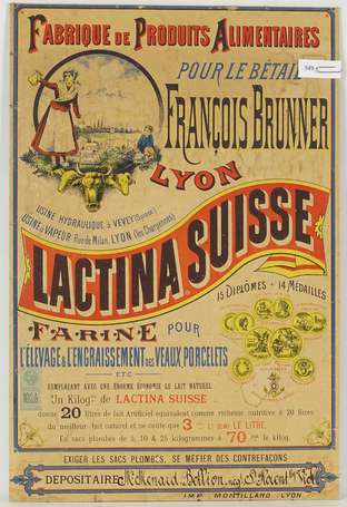 LACTINA SUISSE /François Brunner à Lyon /Usine 