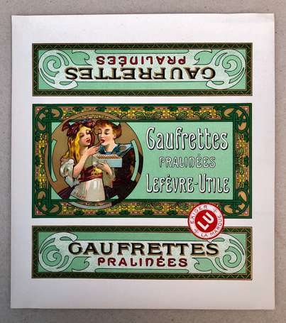 MUCHA Alfons (1860-1939) pour LU / Lefèvre-Utile 