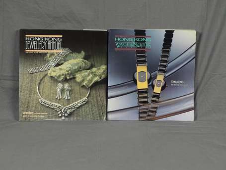 Deux catalogues de bijoux et montres Hong-Kong 