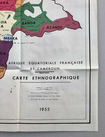 AFRIQUE EQUATORIALE FRANCAISE & CAMEROUN 1955 : 
