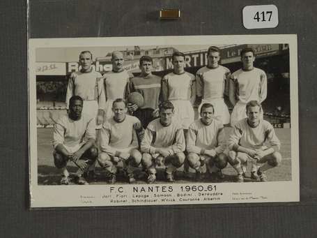 F.C.N / FOOTBALL CLUB DE NANTES 1960-1961 : Rare 