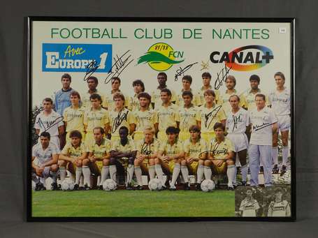 F.C.N / FOOTBALL CLUB DE NANTES 87/88 : Poster 