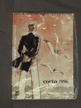 Pratt : calendrier Corto Maltese 1996 à l'état 