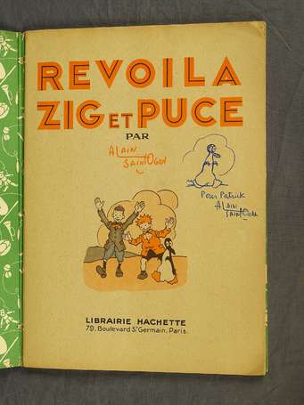 Saint-Ogan : Revoilà Zig et Puce en é. o. de 1947 