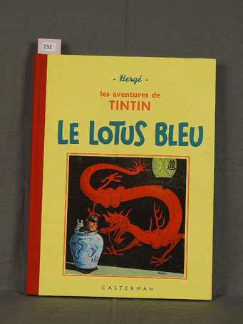 Tintin - Le Lotus bleu : Fac-similé de 1993 de l'é