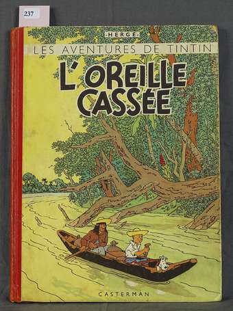 Tintin - L'Oreille cassée en édition B4 de 1950 - 