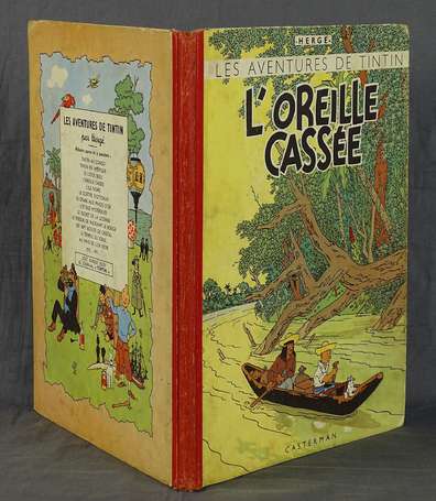 Tintin - L'Oreille cassée en édition B4 de 1950 - 