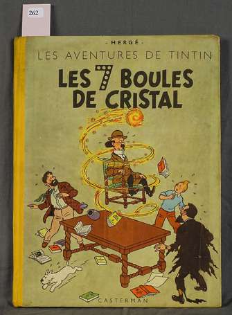 Tintin - Les 7 boules de cristal en édition B3 