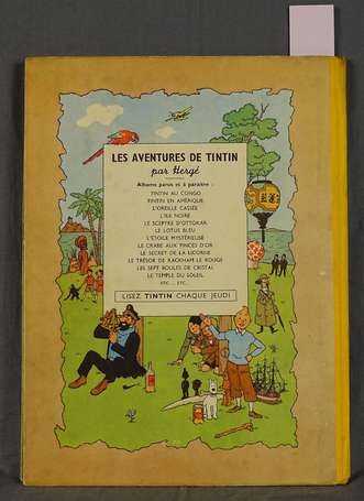 Tintin - Les 7 boules de cristal en édition B3 