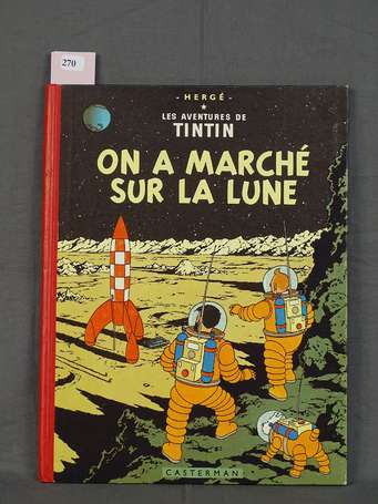Tintin - On a marché sur la Lune - Edition B 14 de