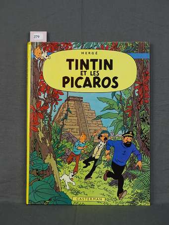 Tintin et les Picaros en édition originale de 1976