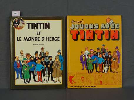 2 albums : Tintin et le monde d'Hergé en édition 
