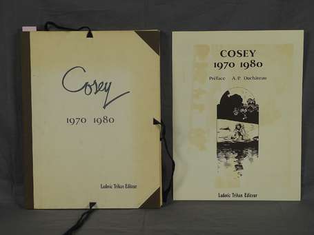 Cosey : port-folio 1970-1980 de 1982 en bel état 