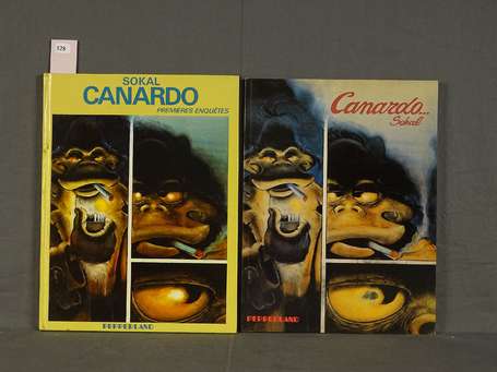 Sokal - Canardo : 2 albums; Canardo en é. o. de 