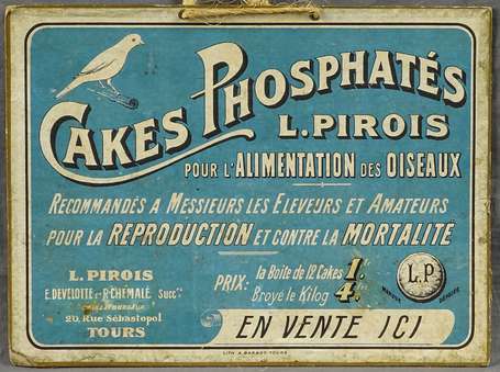 ALIMENTATION DES OISEAUX Cakes Phosphatés L.Pirois