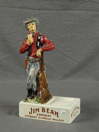JIM BEAM Whiskey : Présentoir en céramique 