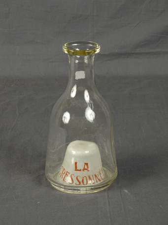 LA CRESSONNEE : Carafe cul-loupe.