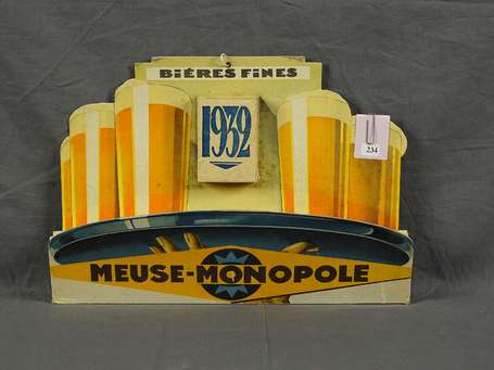 MEUSE - MONOPOLE Bière Fine : Porte courrier 
